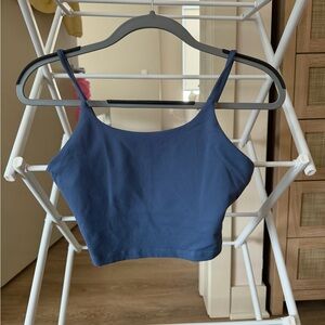 Amazon Essentials Women's Navy Crop Top